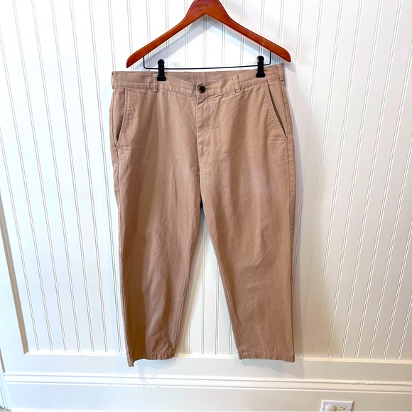 Brooks Brothers Men’s Chino Khakis 
38x32 Flat Front, Brooks Brothers 100 cotton - Picture 1 of 4